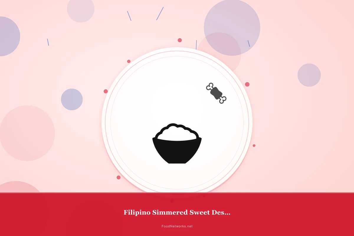 Why This Filipino Simmered Sweet Dessert Recipe Works