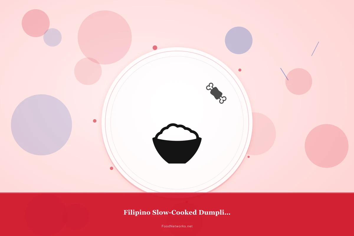 Why This Filipino Slow-Cooked Dumpling Recipe Works