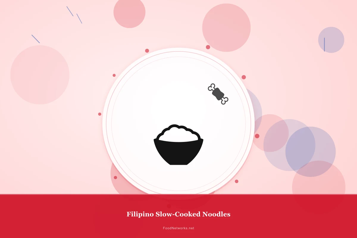 Why This Filipino Slow-Cooked Noodles Recipe Works