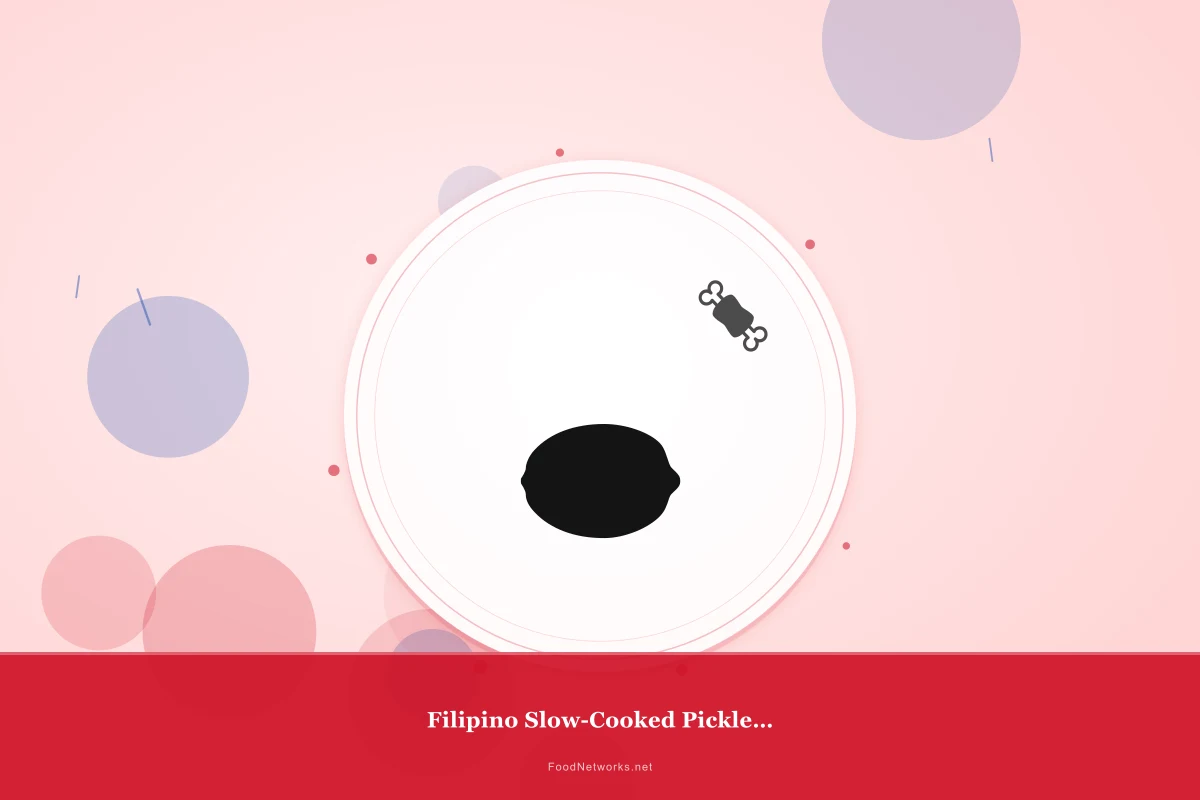 Why This Filipino Slow-Cooked Pickled Condiment Recipe Works