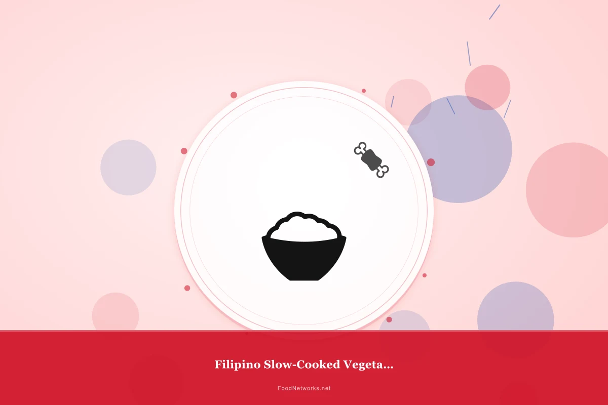 Why This Filipino Slow-Cooked Vegetable Dish Recipe Works