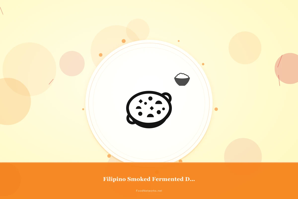 Why This Filipino Smoked Fermented Dish Recipe Works