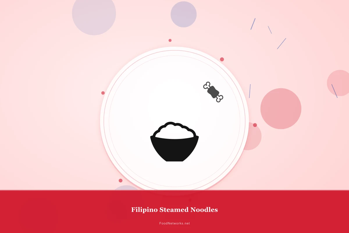 Why This Filipino Steamed Noodles Recipe Works