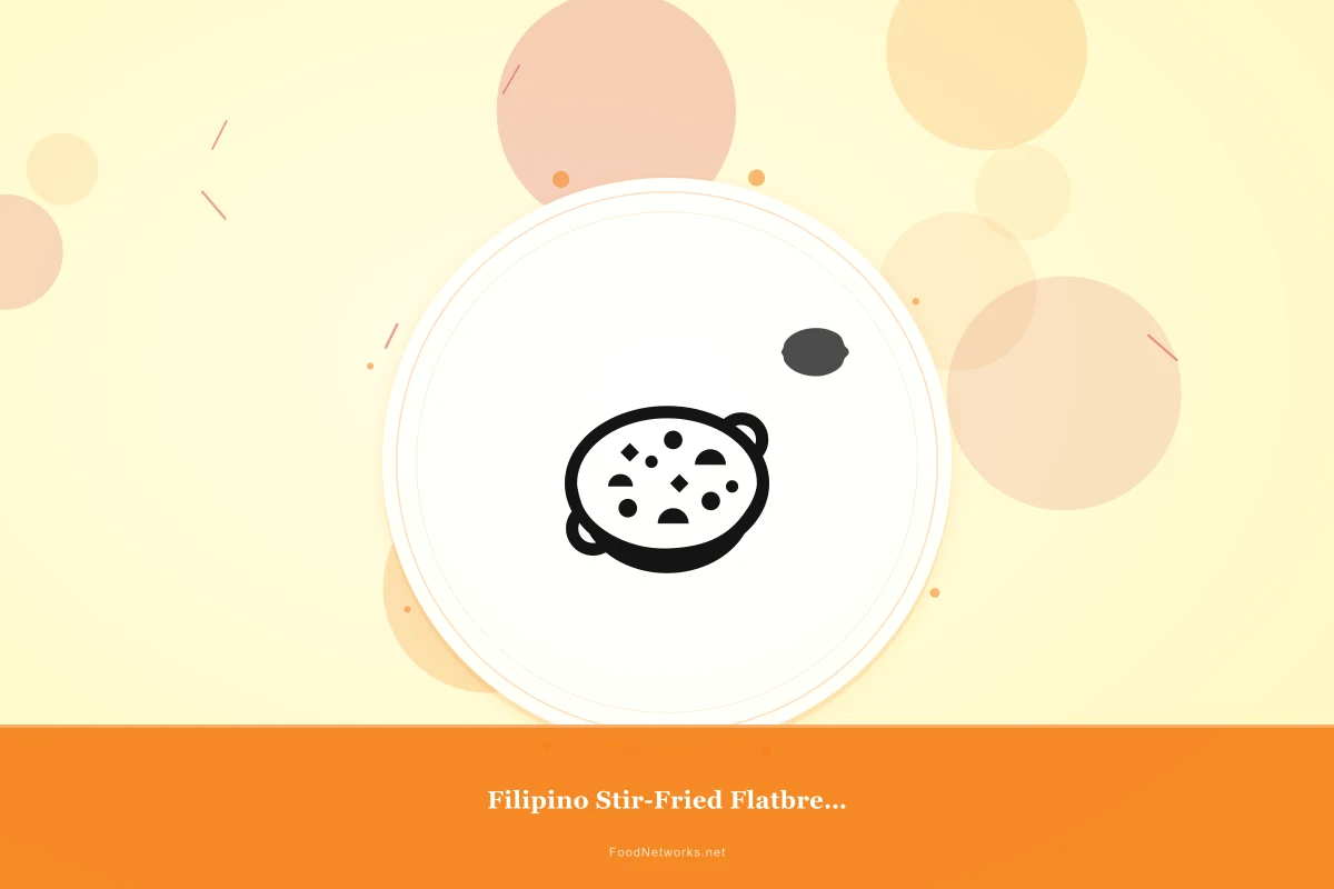 Why This Filipino Stir-Fried Flatbread Recipe Works