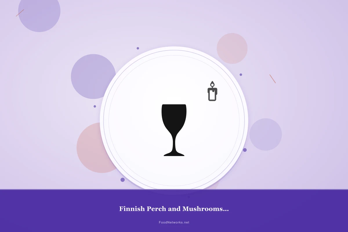 Why This Finnish Perch and Mushrooms Stew Recipe Works