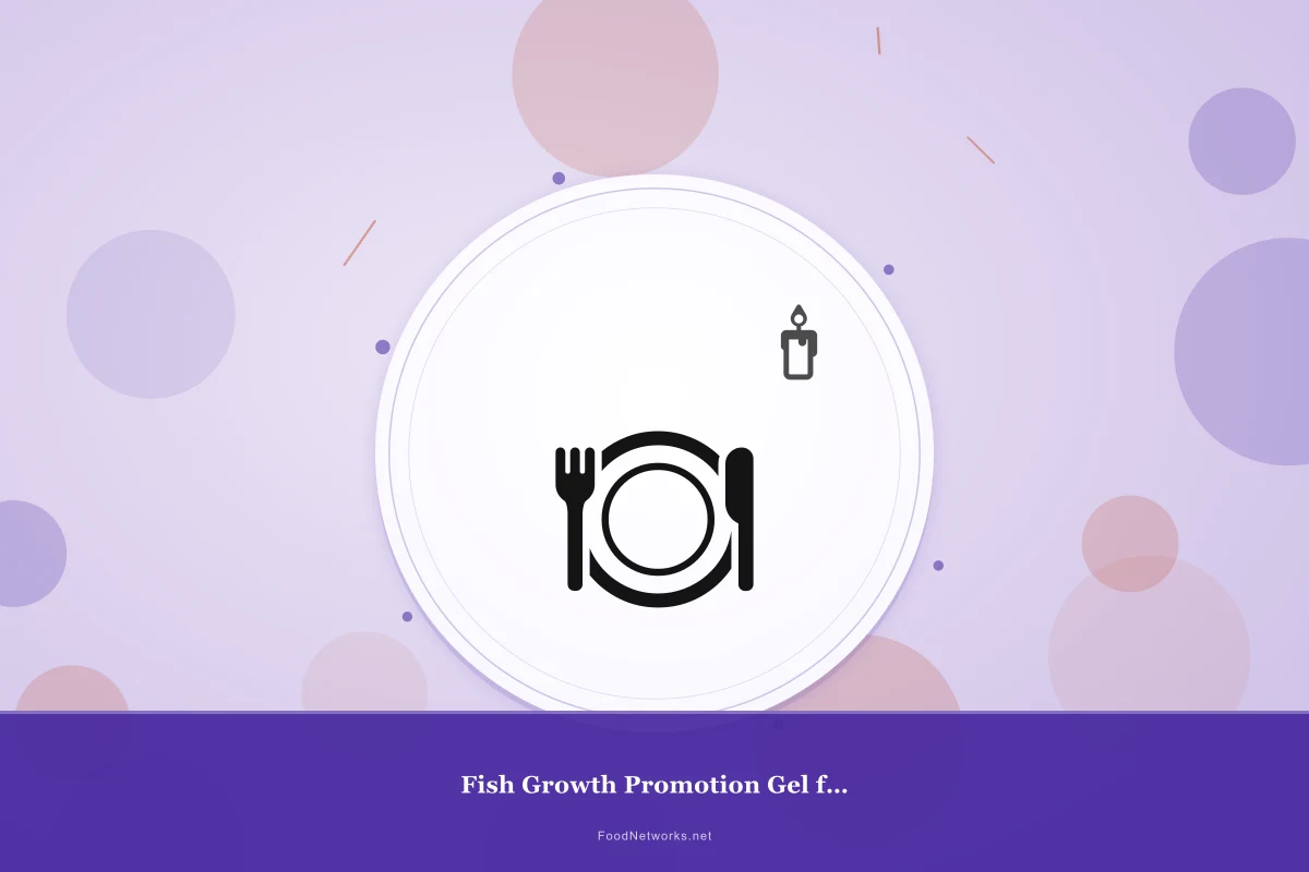 Why This Fish Growth Promotion Gel food Recipe Works