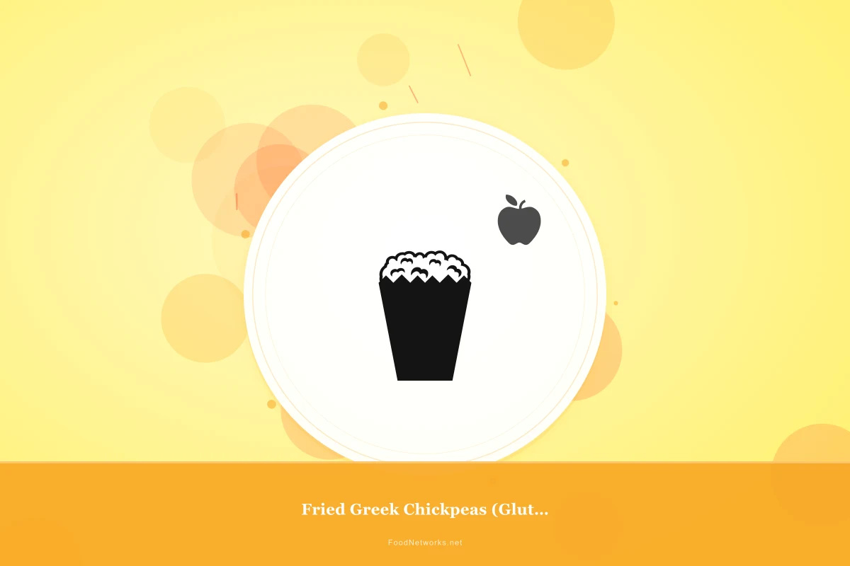 Why This Fried Greek Chickpeas (Gluten-Free) Recipe Works