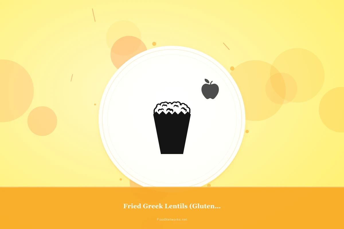 Why This Fried Greek Lentils (Gluten-Free) Recipe Works