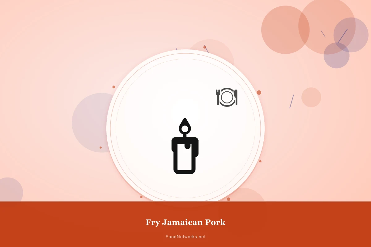 Why This Fry Jamaican Pork Recipe Works