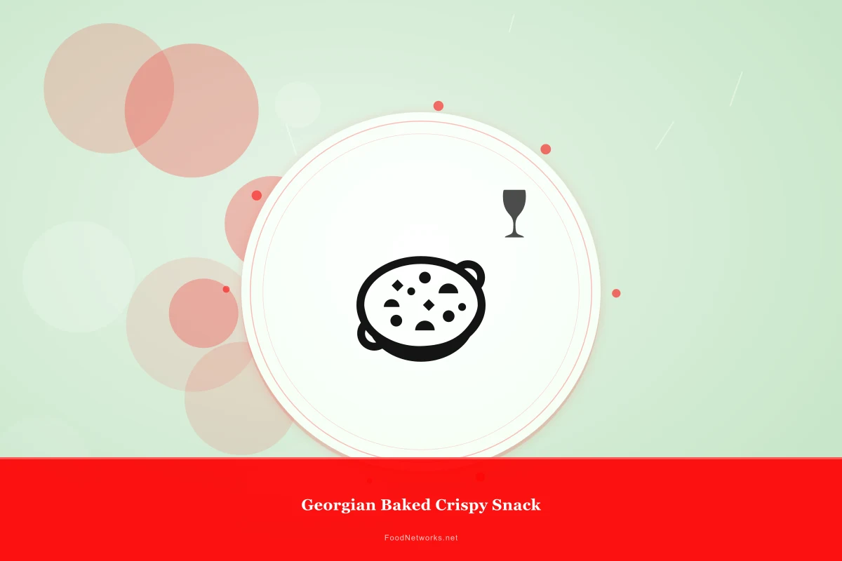 Why This Georgian Baked Crispy Snack Recipe Works