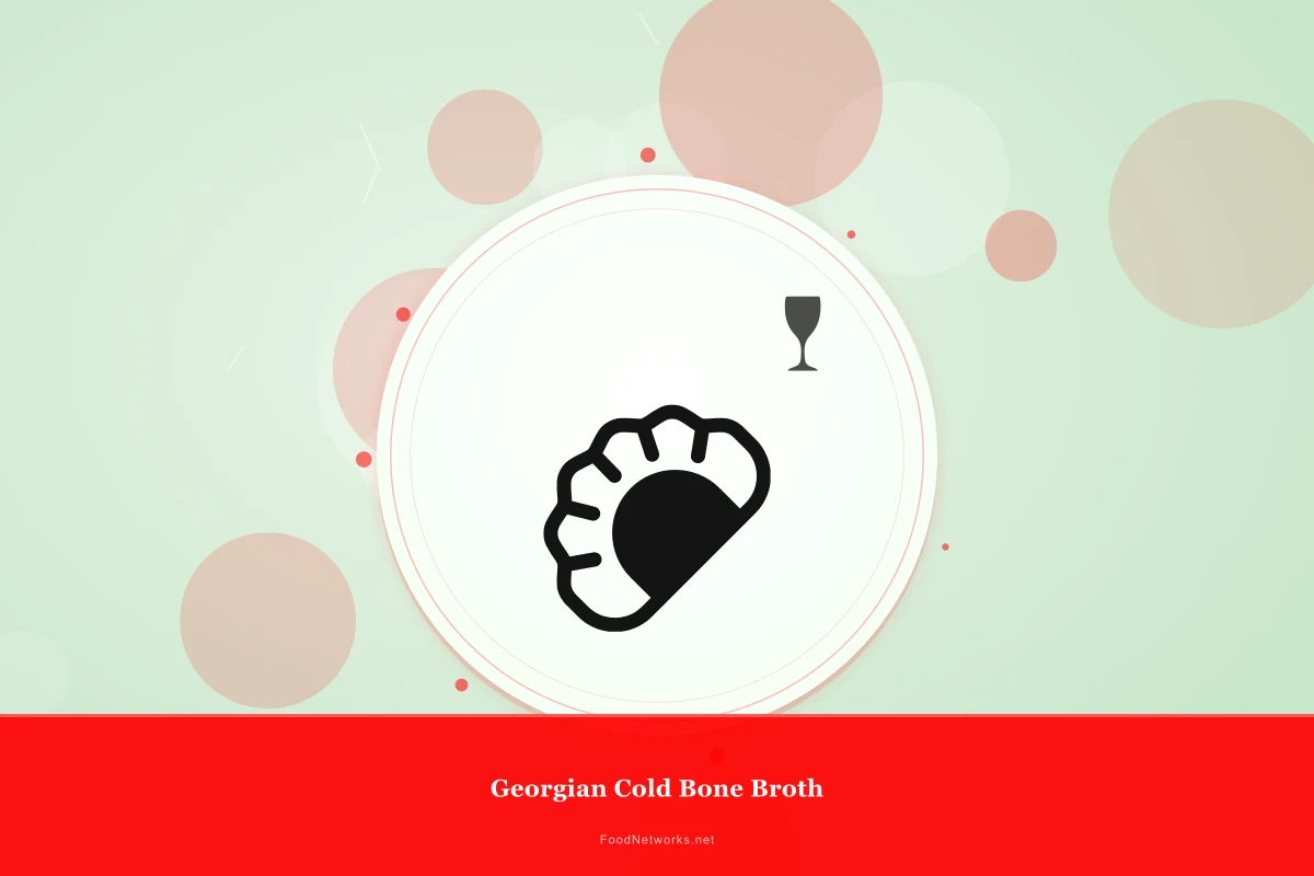 Why This Georgian Cold Bone Broth Recipe Works