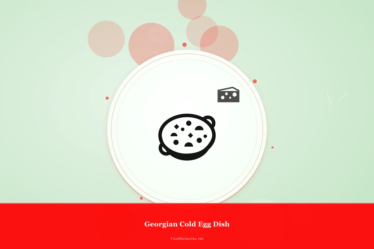 Why This Georgian Cold Egg Dish Recipe Works