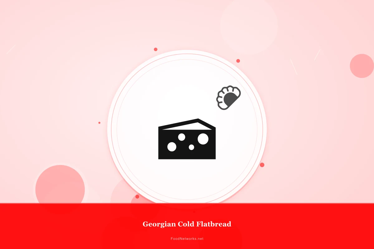 Why This Georgian Cold Flatbread Recipe Works