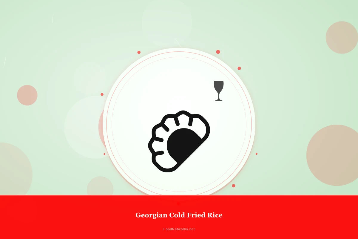 Why This Georgian Cold Fried Rice Recipe Works