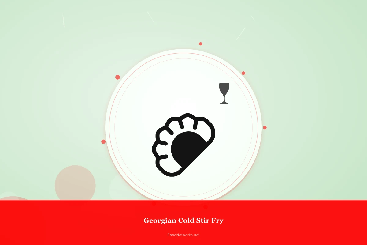 Why This Georgian Cold Stir Fry Recipe Works
