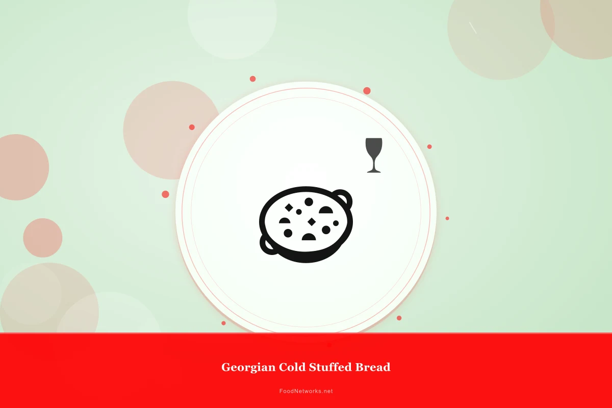 Why This Georgian Cold Stuffed Bread Recipe Works