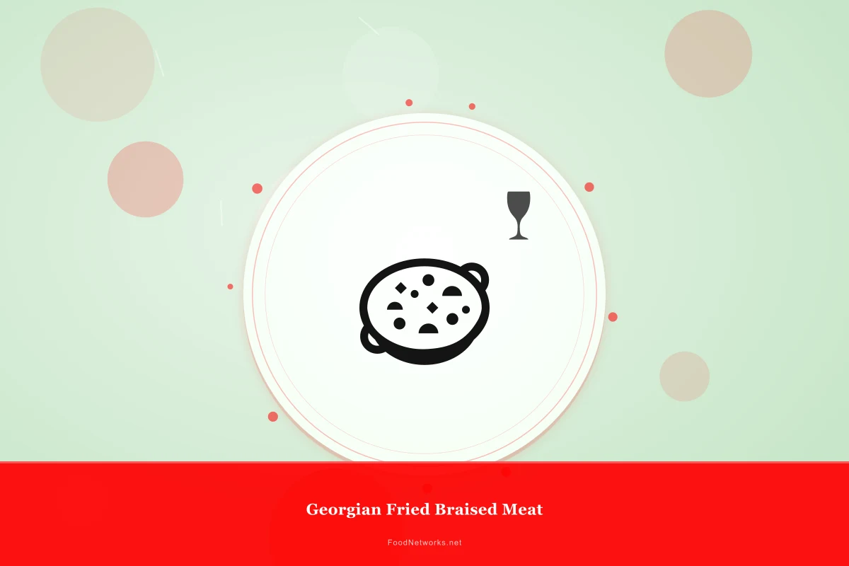 Why This Georgian Fried Braised Meat Recipe Works