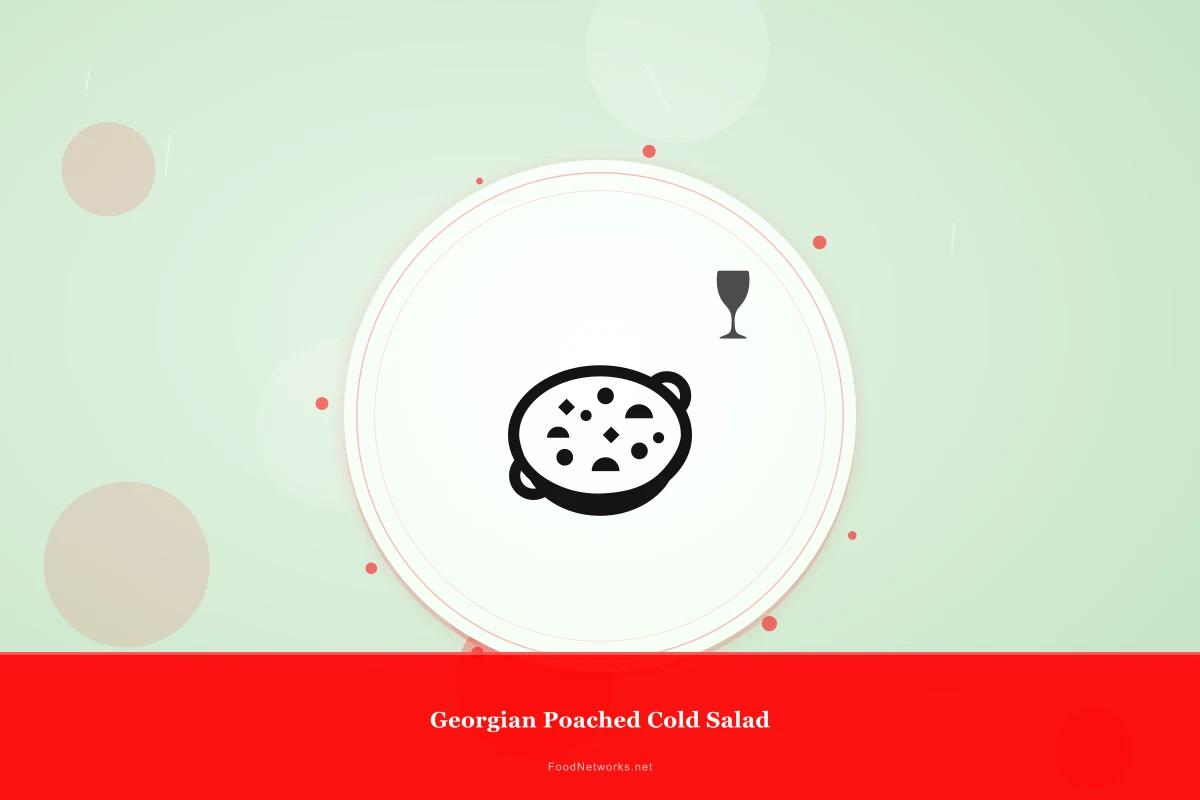 Why This Georgian Poached Cold Salad Recipe Works