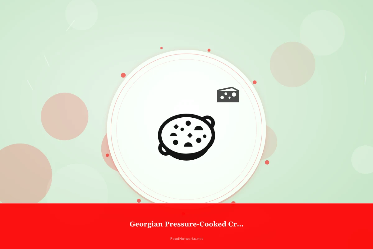 Why This Georgian Pressure-Cooked Crispy Snack Recipe Works
