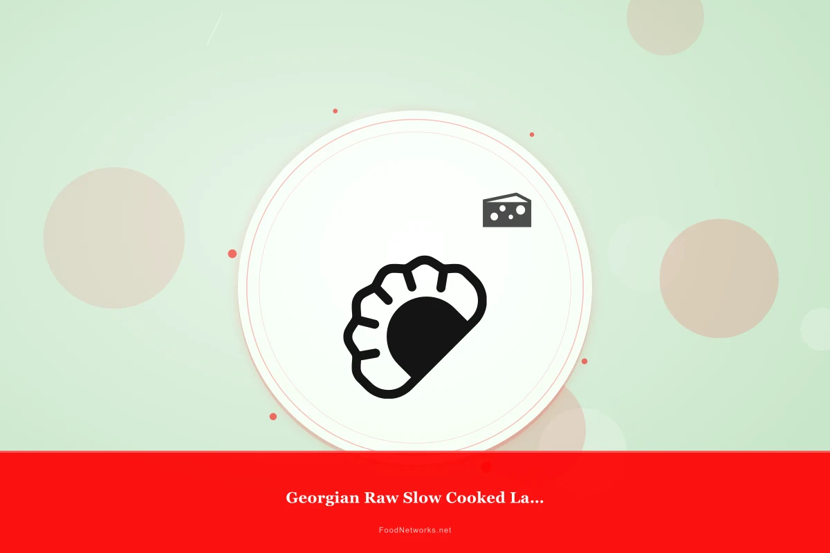 Why This Georgian Raw Slow Cooked Lamb Recipe Works