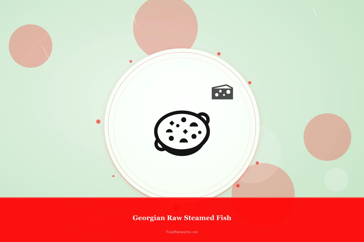 Why This Georgian Raw Steamed Fish Recipe Works
