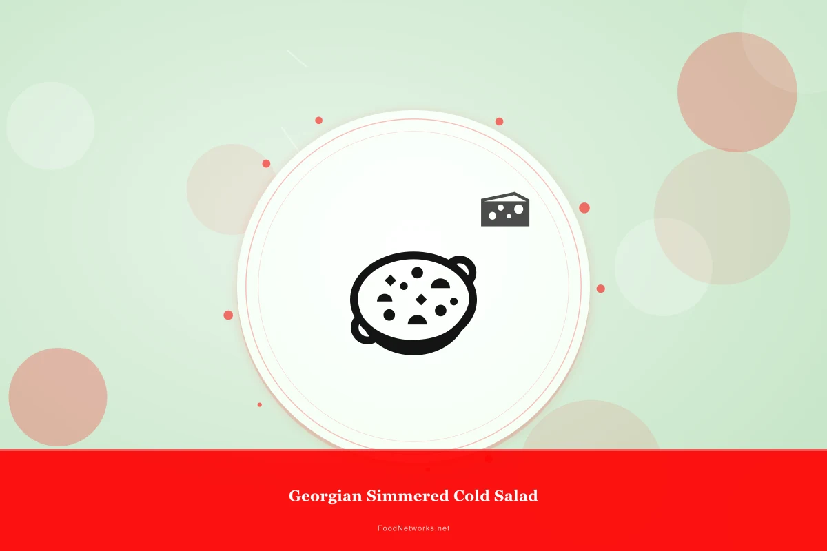 Why This Georgian Simmered Cold Salad Recipe Works