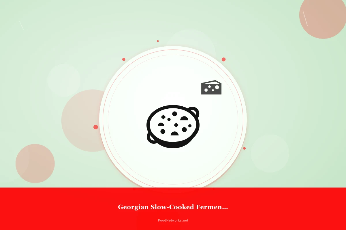 Why This Georgian Slow-Cooked Fermented Dish Recipe Works
