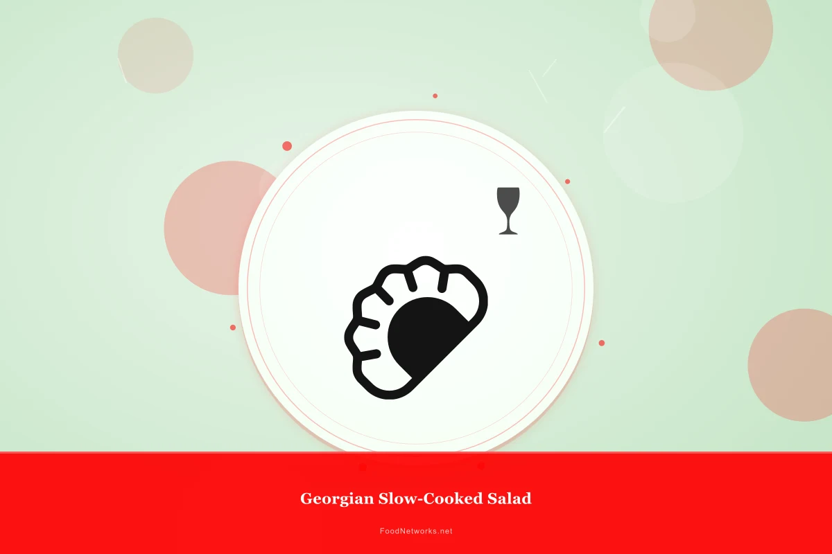 Why This Georgian Slow-Cooked Salad Recipe Works