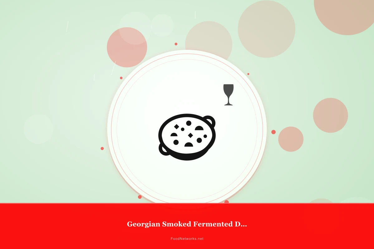 Why This Georgian Smoked Fermented Dish Recipe Works