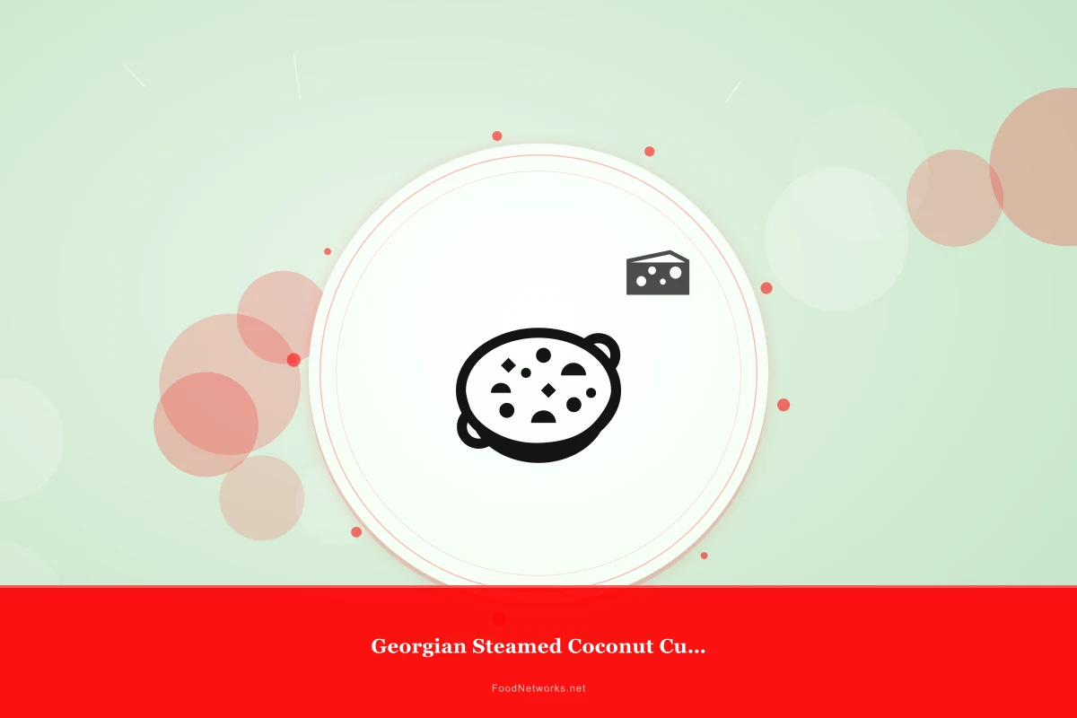 Why This Georgian Steamed Coconut Curry Recipe Works