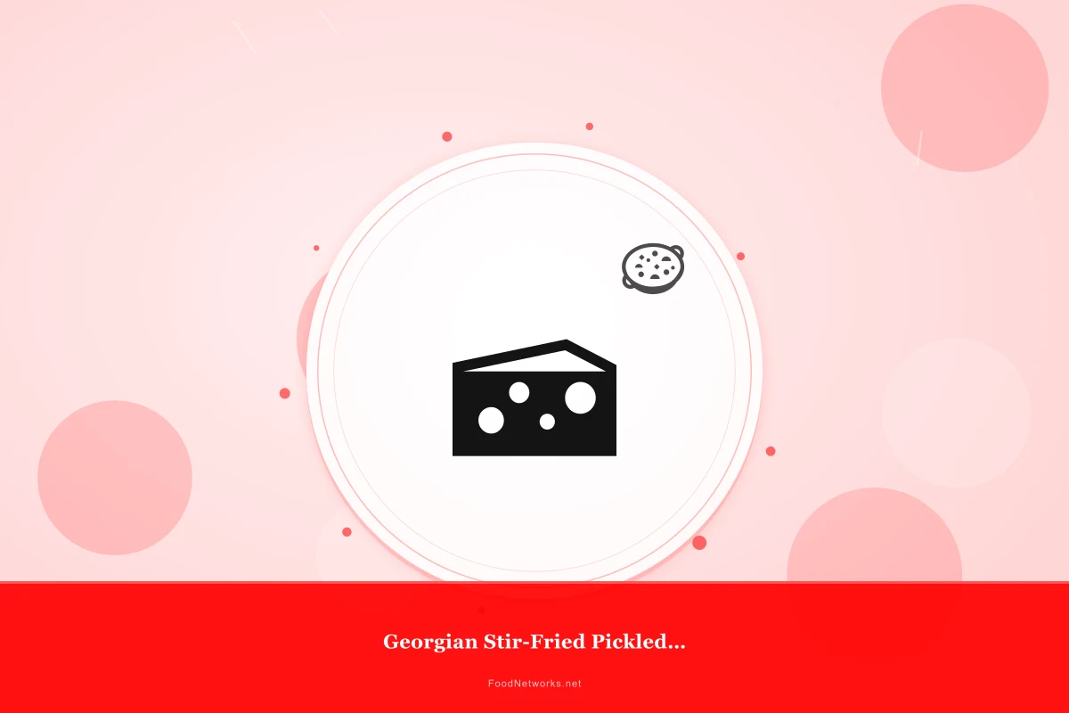 Why This Georgian Stir-Fried Pickled Condiment Recipe Works