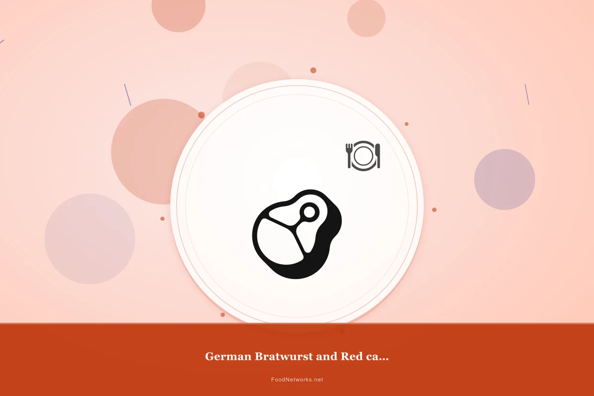 Why This German Bratwurst and Red cabbage Stew Recipe Works