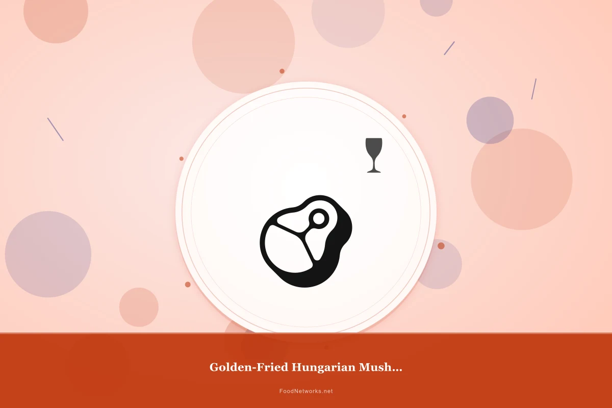 Why This Golden-Fried Hungarian Mushrooms with duck Recipe Works