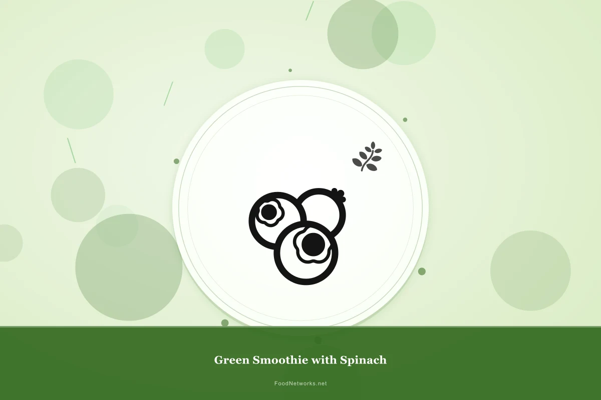 Why This Green Smoothie with Spinach Recipe Works