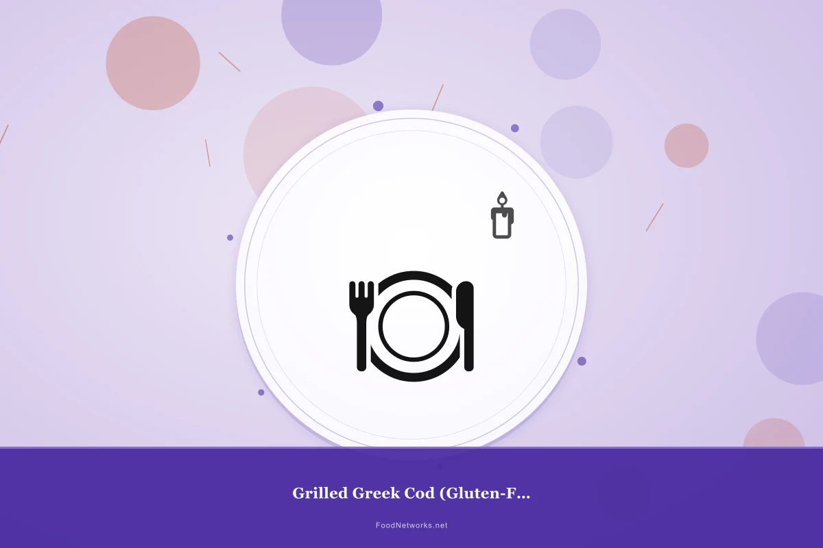 Why This Grilled Greek Cod (Gluten-Free) Recipe Works