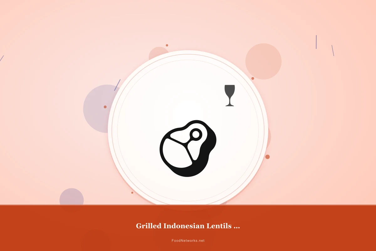 Why This Grilled Indonesian Lentils (Gluten-Free) Recipe Works