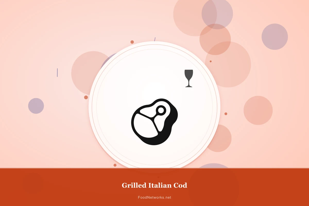 Why This Grilled Italian Cod Recipe Works