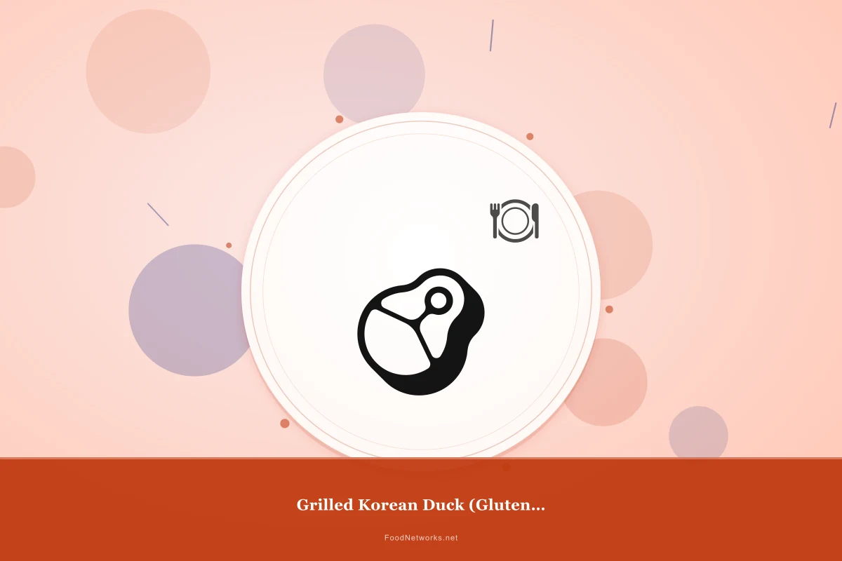 Why This Grilled Korean Duck (Gluten-Free) Recipe Works
