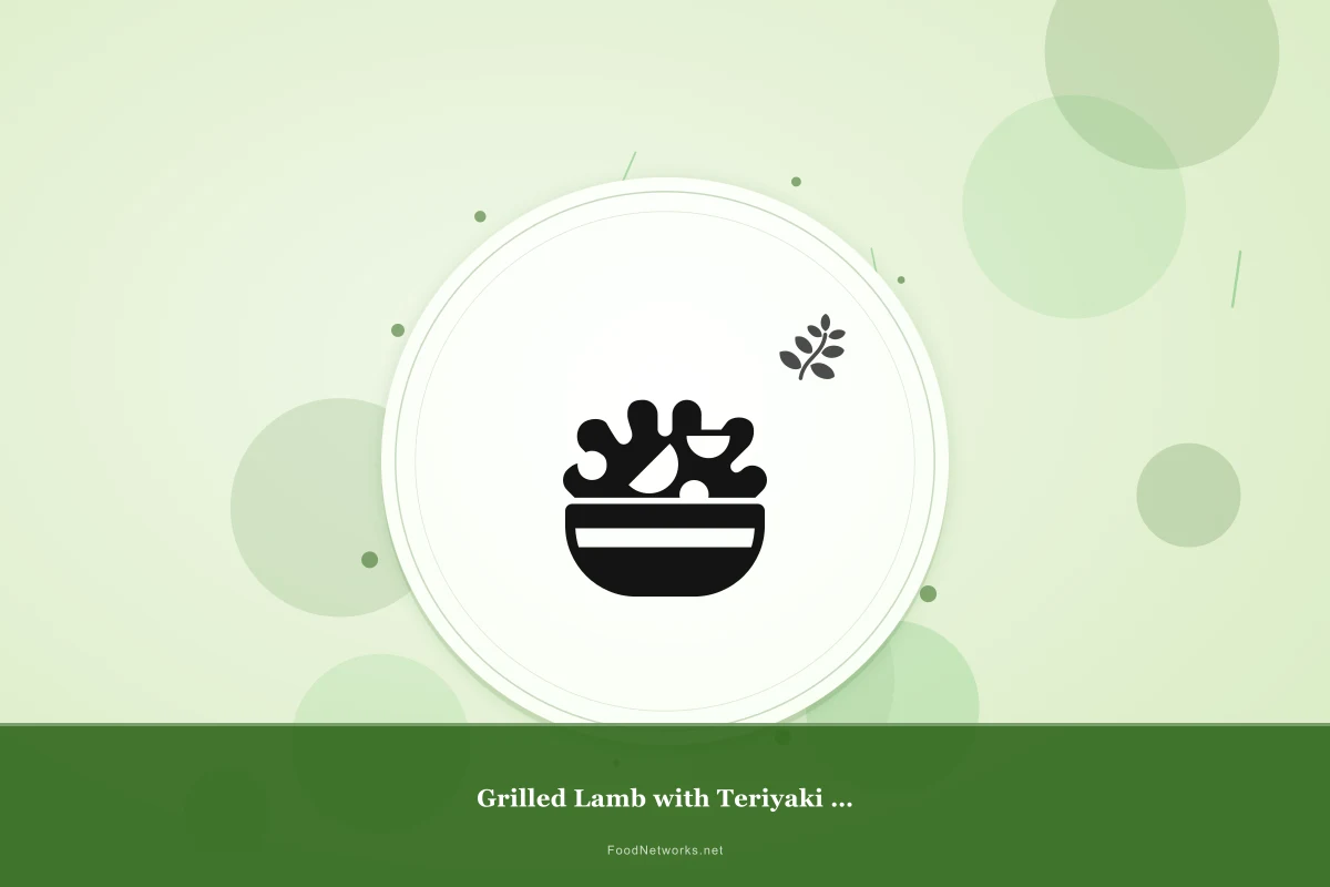 Why This Grilled Lamb with Teriyaki (Japanese) Recipe Works