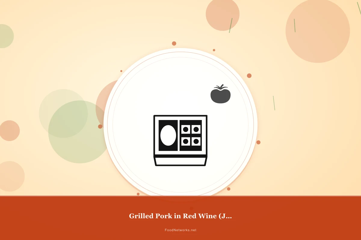 Why This Grilled Pork in Red Wine (Japanese) Recipe Works