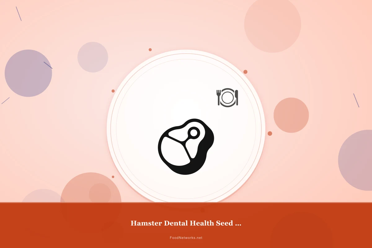 Why This Hamster Dental Health Seed mix Recipe Works