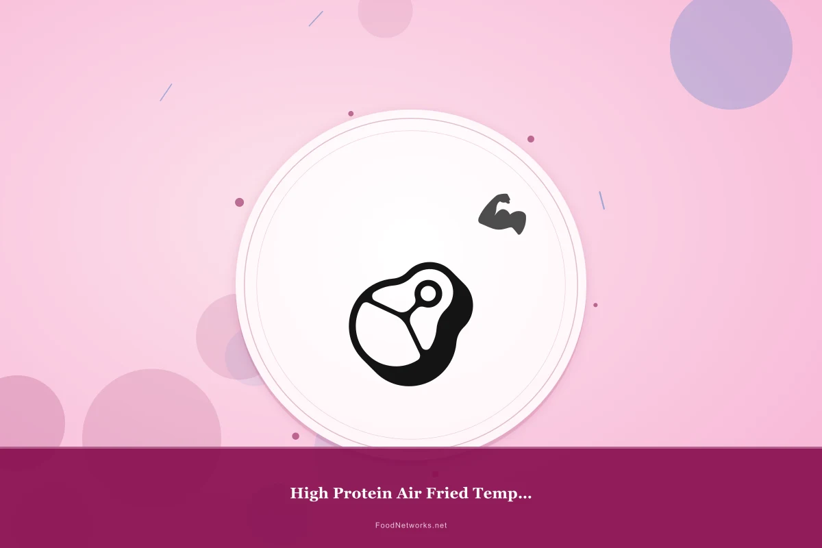 Why This High Protein Air Fried Tempeh Recipe Works