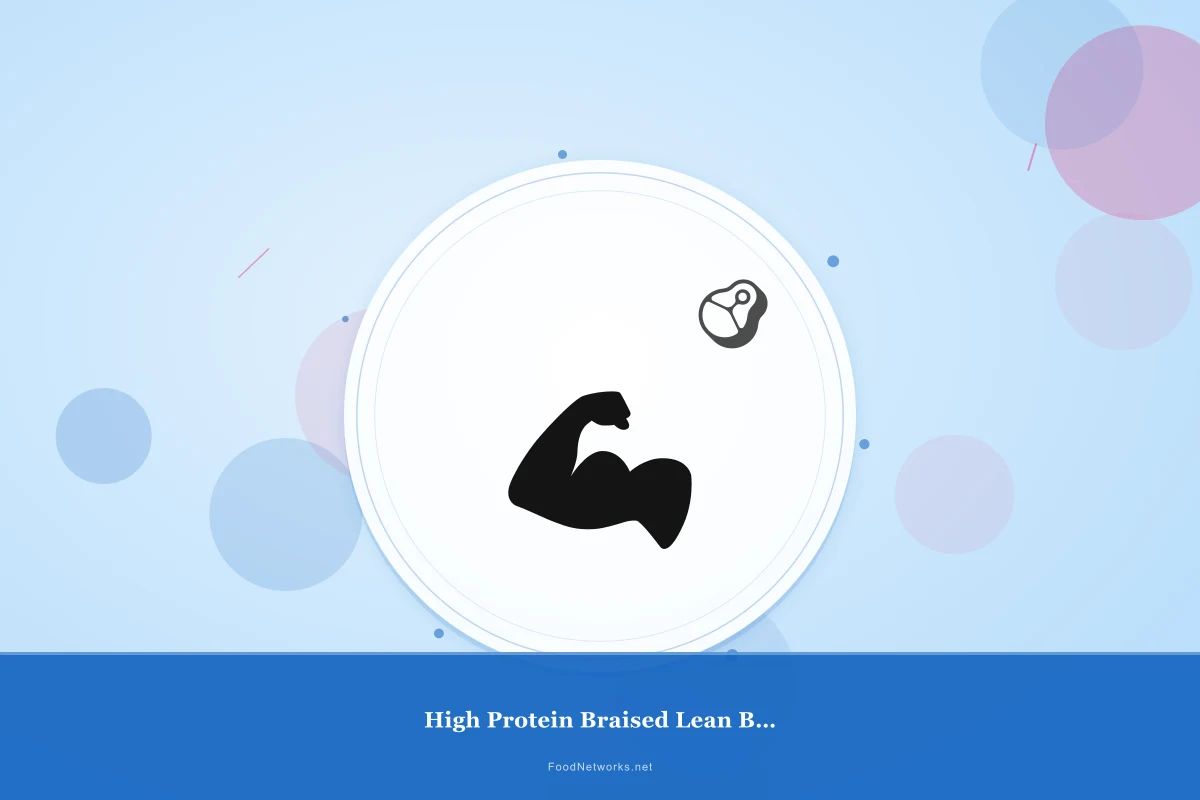 Why This High Protein Braised Lean Beef Recipe Works