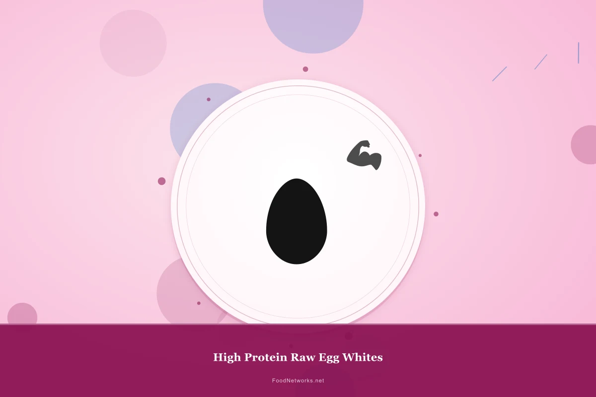 Why This High Protein Raw Egg Whites Recipe Works