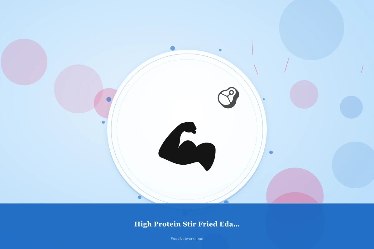 Why This High Protein Stir Fried Edamame Recipe Works
