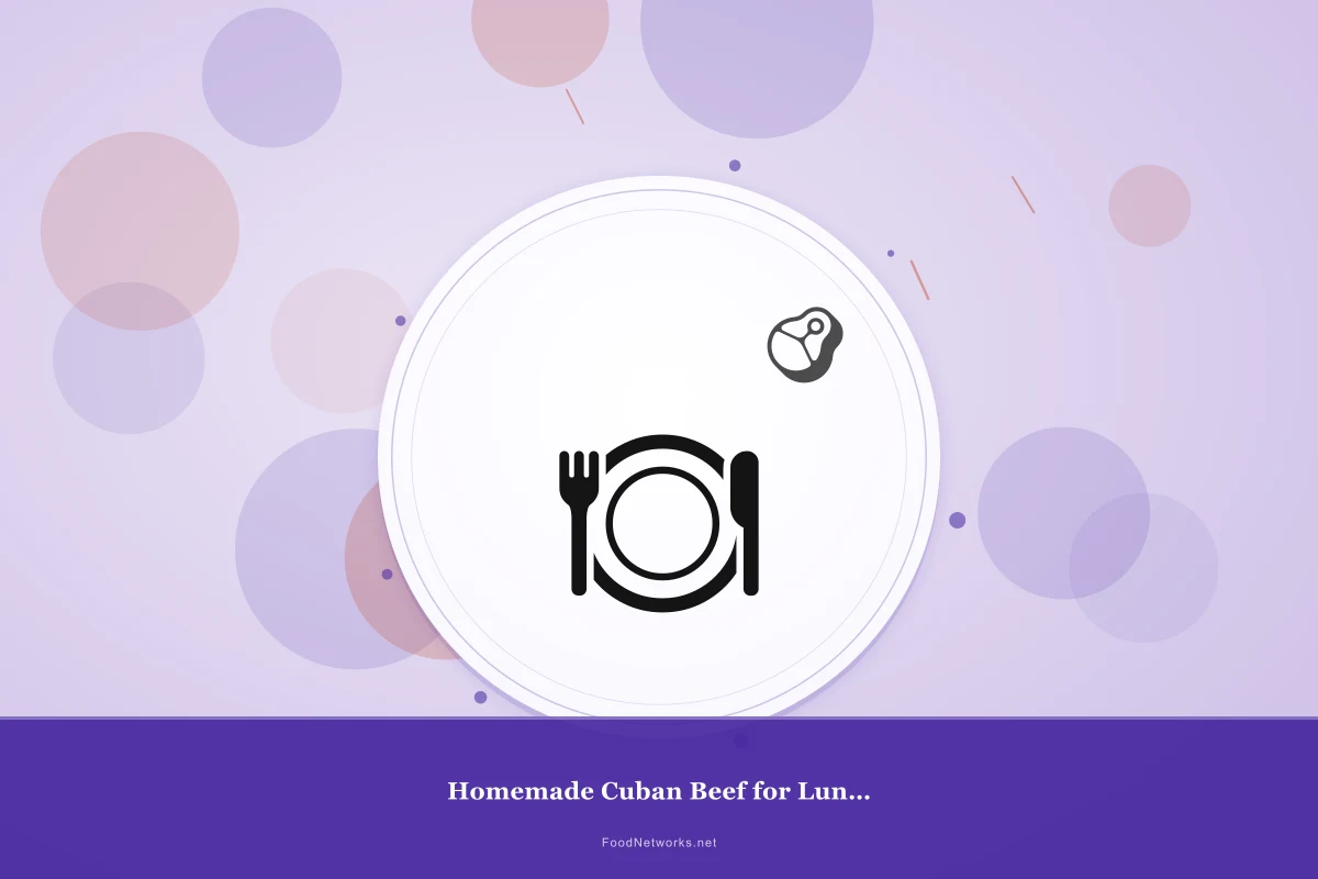 Why This Homemade Cuban Beef for Lunch Recipe Works