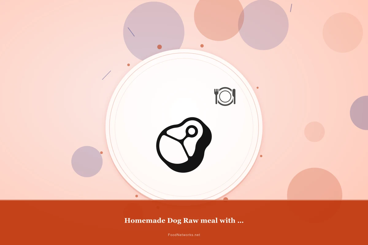 Why This Homemade Dog Raw meal with Chicken Recipe Works