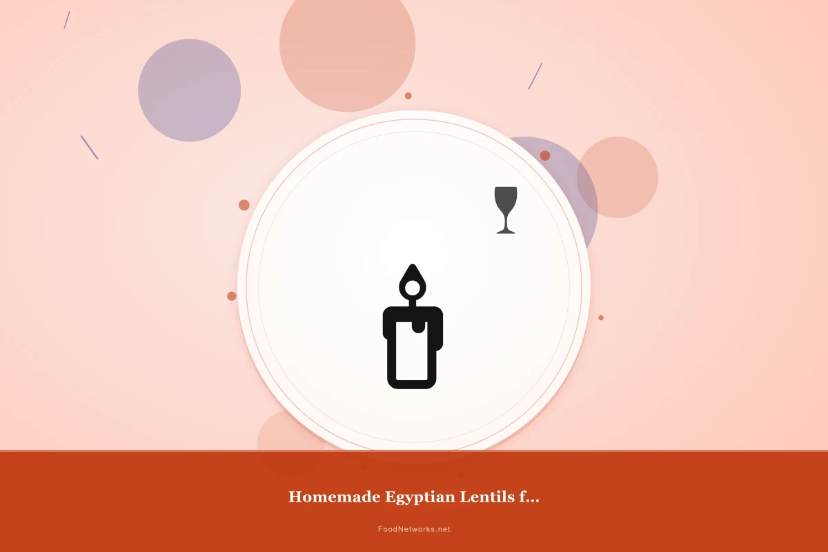 Why This Homemade Egyptian Lentils for a Party Recipe Works