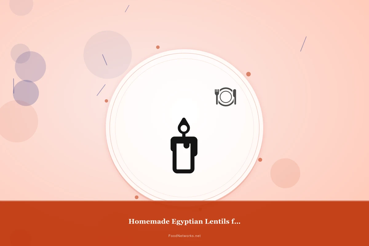 Why This Homemade Egyptian Lentils for Lunch Recipe Works