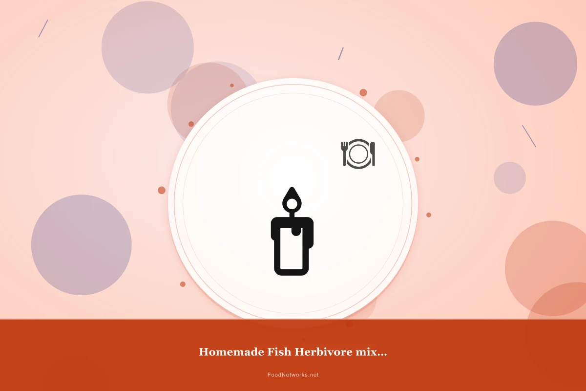 Why This Homemade Fish Herbivore mix with Bloodworms Recipe Works